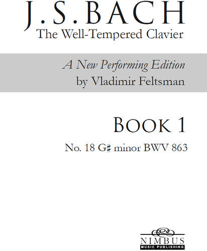 Bach,j.s. / Feltsman,vladimir - Book 1 - No. 18 G# Minor - Books
