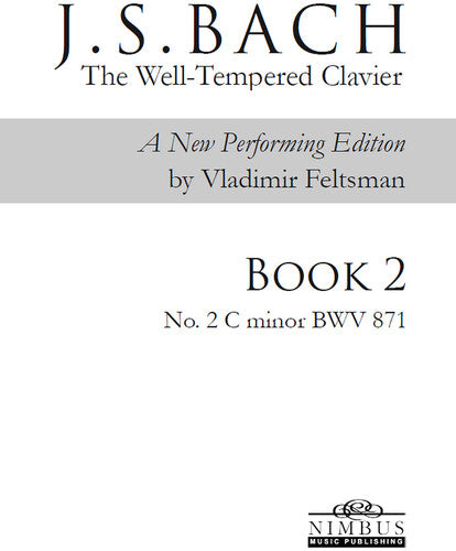 Bach,j.s. / Feltsman,vladimir - Book 2 - No. 2 C Minor - Books