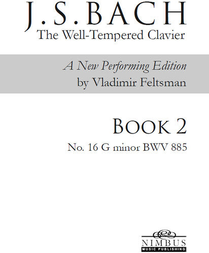 Bach,j.s. / Feltsman,vladimir - Book 2 - No. 16 G Minor - Books