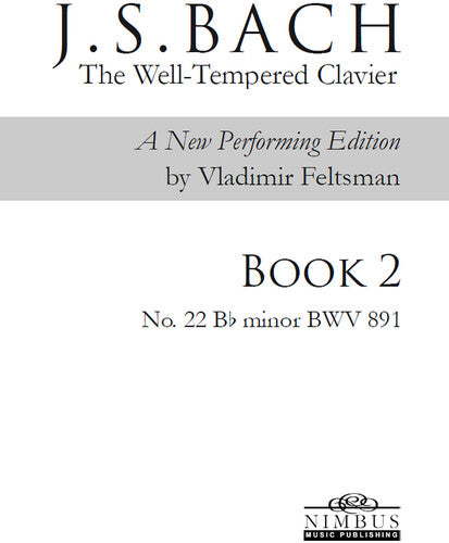 Bach,j.s. / Feltsman,vladimir - Book 2 - No. 22 Bb Minor - Books