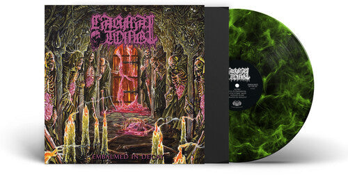 Carnal Tomb - Embalmed In Decay - Lime/black Marbled - Vinyl Record