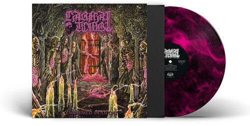 Carnal Tomb - Embalmed In Decay - Magenta/black Marble - Vinyl Record