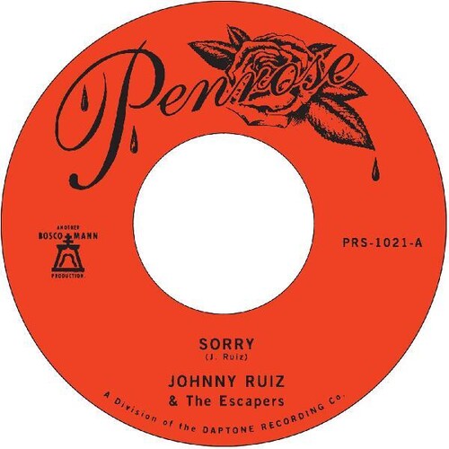 Ruiz,johnny & Escapers - Sorry / Prettiest Girl - Vinyl Record