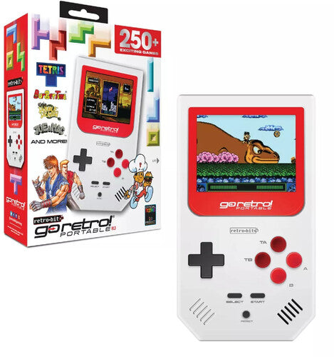 Go Retro Portable V1.3 Red/wht - Go Retro Portable V1.3 Red/wht - Game Accessories