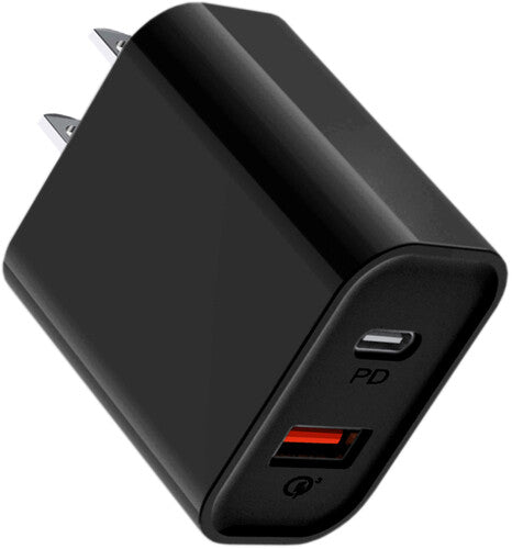 Dual C/a 23w Wall - Black - Dual C/a 23w Wall - Black - Computer Accessories