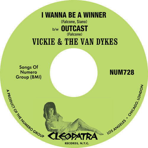 Vickie & The Van Dykes - I Wanna Be A Winner B/w Outcast - Vinyl Record