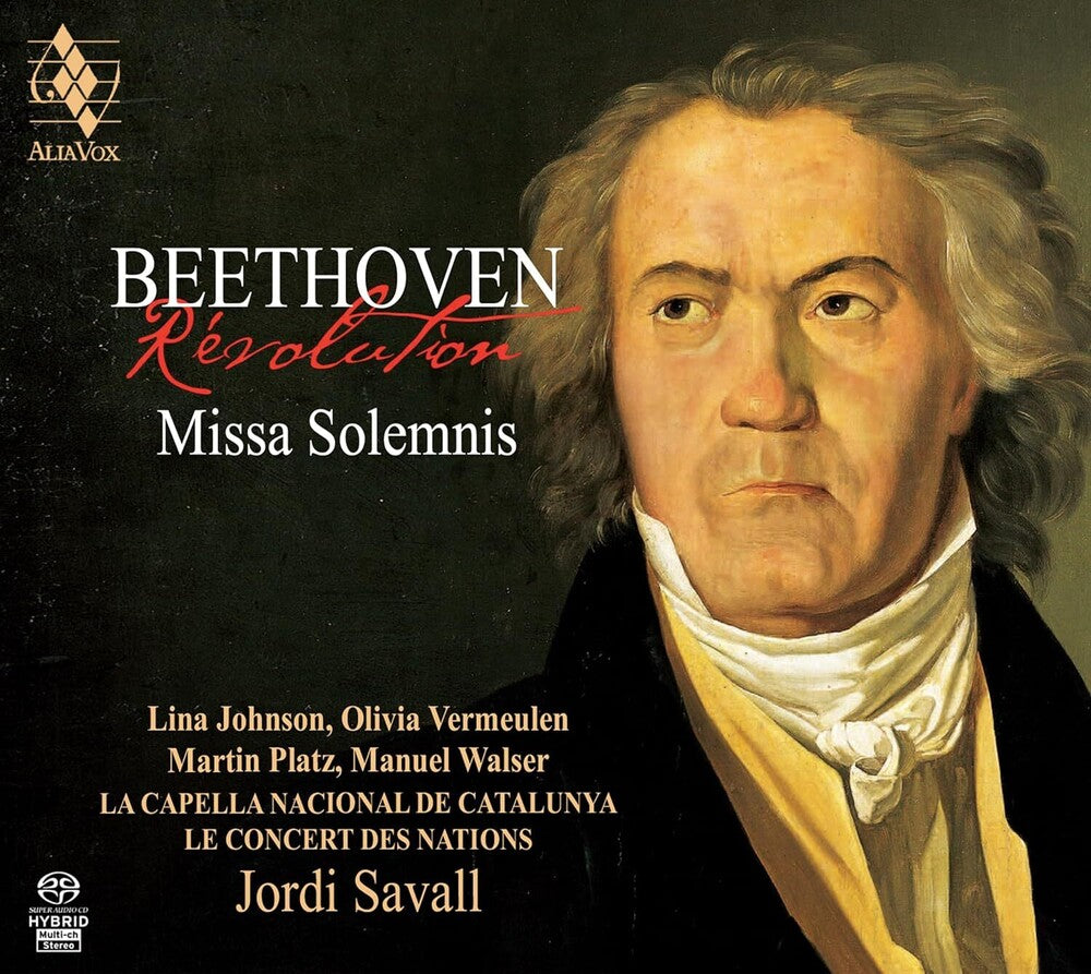 Jordi Savall - Beethoven: Missa Solemnis Music CD