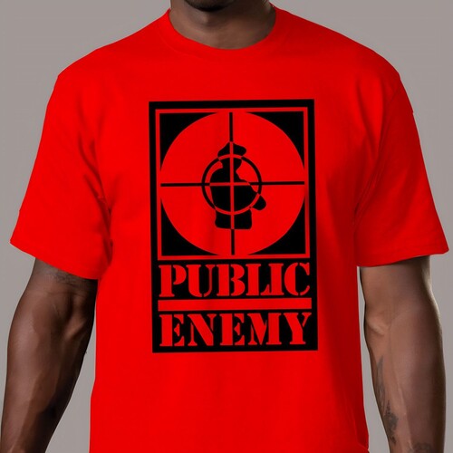 Public Enemy - Rebirth Of A Nation Big Logo (t-shirt Xxl) - Apparel