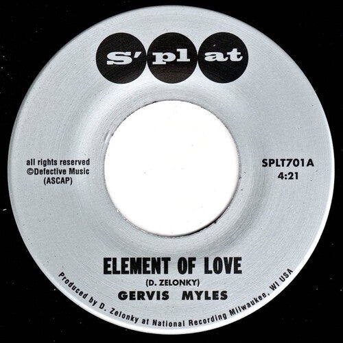 Myles,gervis / Suite Crude Revue - Element Of Love B/w I'm Thirsty - Vinyl Record