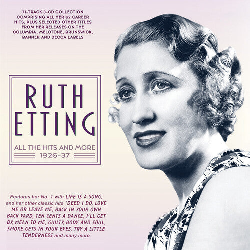 Etting,ruth - All The Hits And More 1926-37 - Music CD