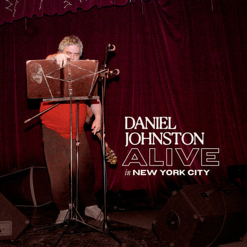 Johnston,daniel - Alive In New York City - White - Vinyl Record