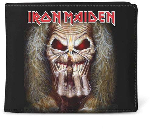 Rocksax Iron Maiden Middle Finger Wallet Blk - Rocksax Iron Maiden Middle Finger Wallet Blk - Special Products