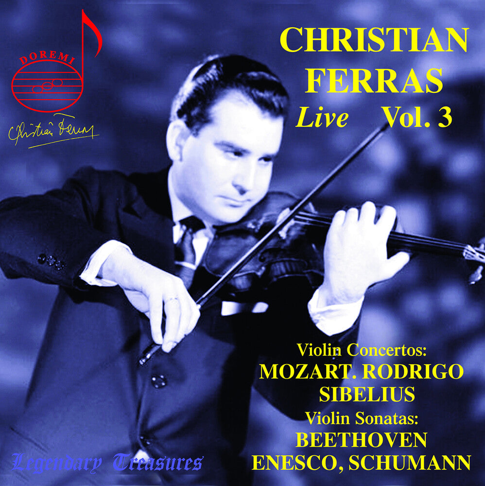 L Beethoven .V. / Enesco / Scarlatti Orchestra - Christian Ferras Live Vol. 3 Music CD