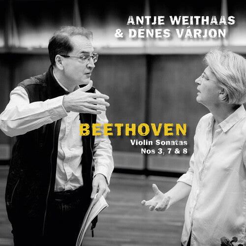 Beethoven,l.v. / Weithaas / Varjon - Violin Sonatas Nos. 3, 7 & 8 - Music CD