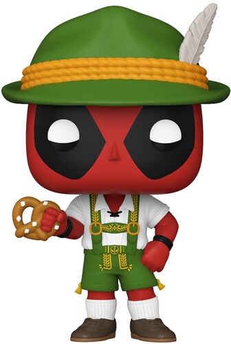 Pop Marvel - Funko Pop Marvel Deadpool Parody Lederhosen - Collectibles