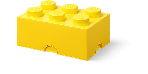 Room Copenhagen - Lego Storage Brick 6 Bright Yellow - Collectibles