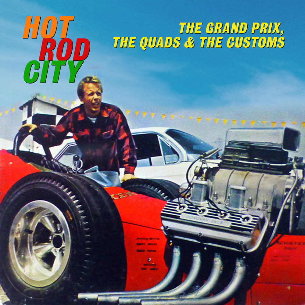Grand Prix / Quads & The Customs - Hot Rod City (Mod) Music CD