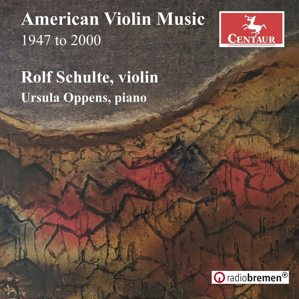 Cage / Carter / Martino / Schulte - American Violin Music 1947 To 2000 Music CD