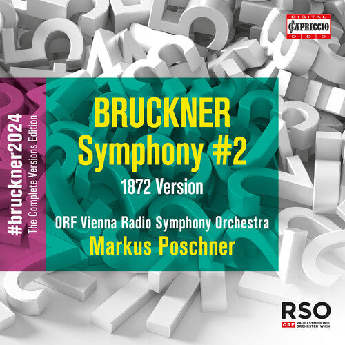 Bruckner / Orf Vienna Radio Symphony Orchestra - Symphony No. 2 (1872) - Music CD