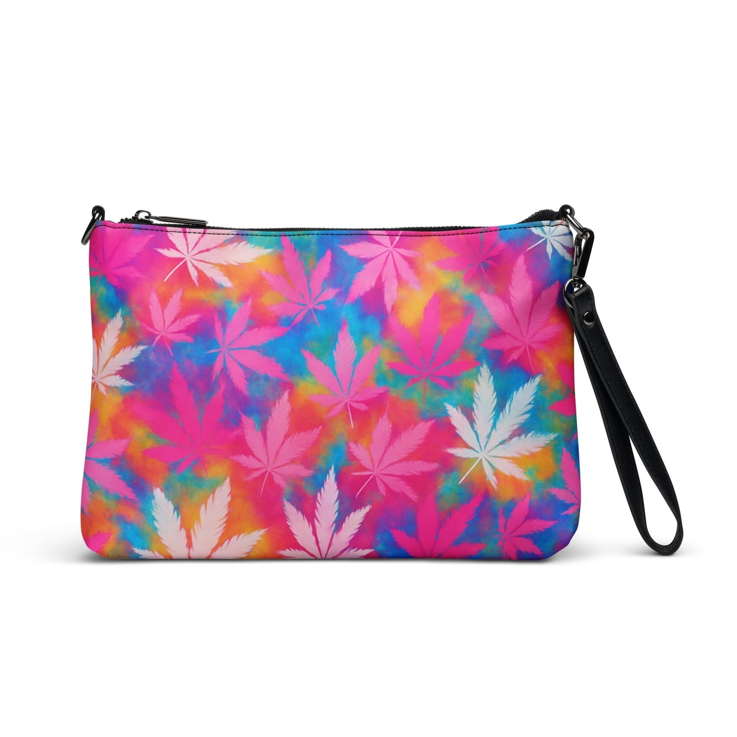 420 pink tie-dye Crossbody bag