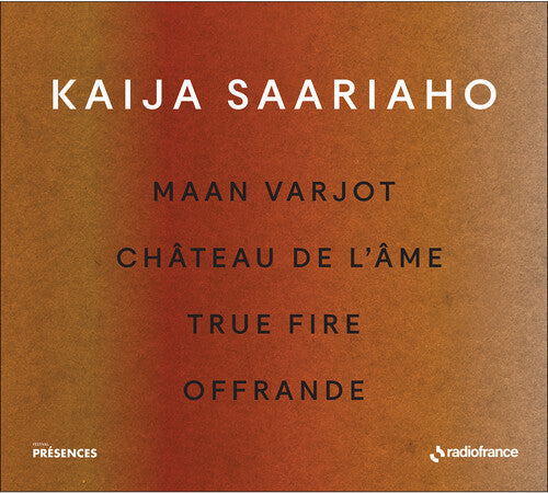 Saariaho,kaija - Maan Varjot Chateau De L'ame True Fire Offrande - Music CD