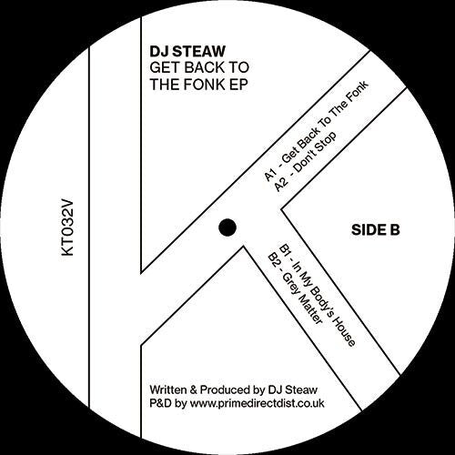 Dj Steaw - Get Back To The Fonk - Vinyl Record