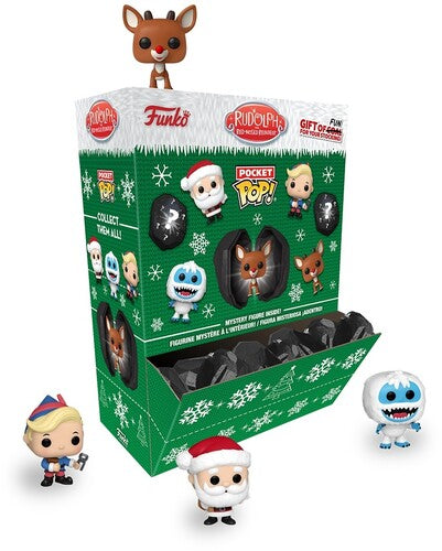 Pocket Pop Coal Rudolph - Pocket Pop Coal Rudolph One Random Pocket Pop Per - Collectibles