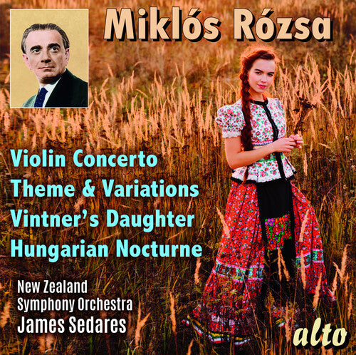 New Zealand Symphony Orchestra - Miklos Rozsa: Violin Concerto Theme Variations - Music CD