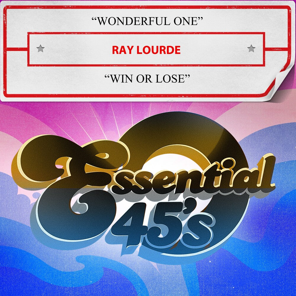 Ray Lourde - Wonderful One / Win Or Lose (Digital 45) (Mod) Music CD
