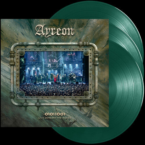 Ayreon - 01011001 - Live Beneath The Waves - Green - Vinyl Record