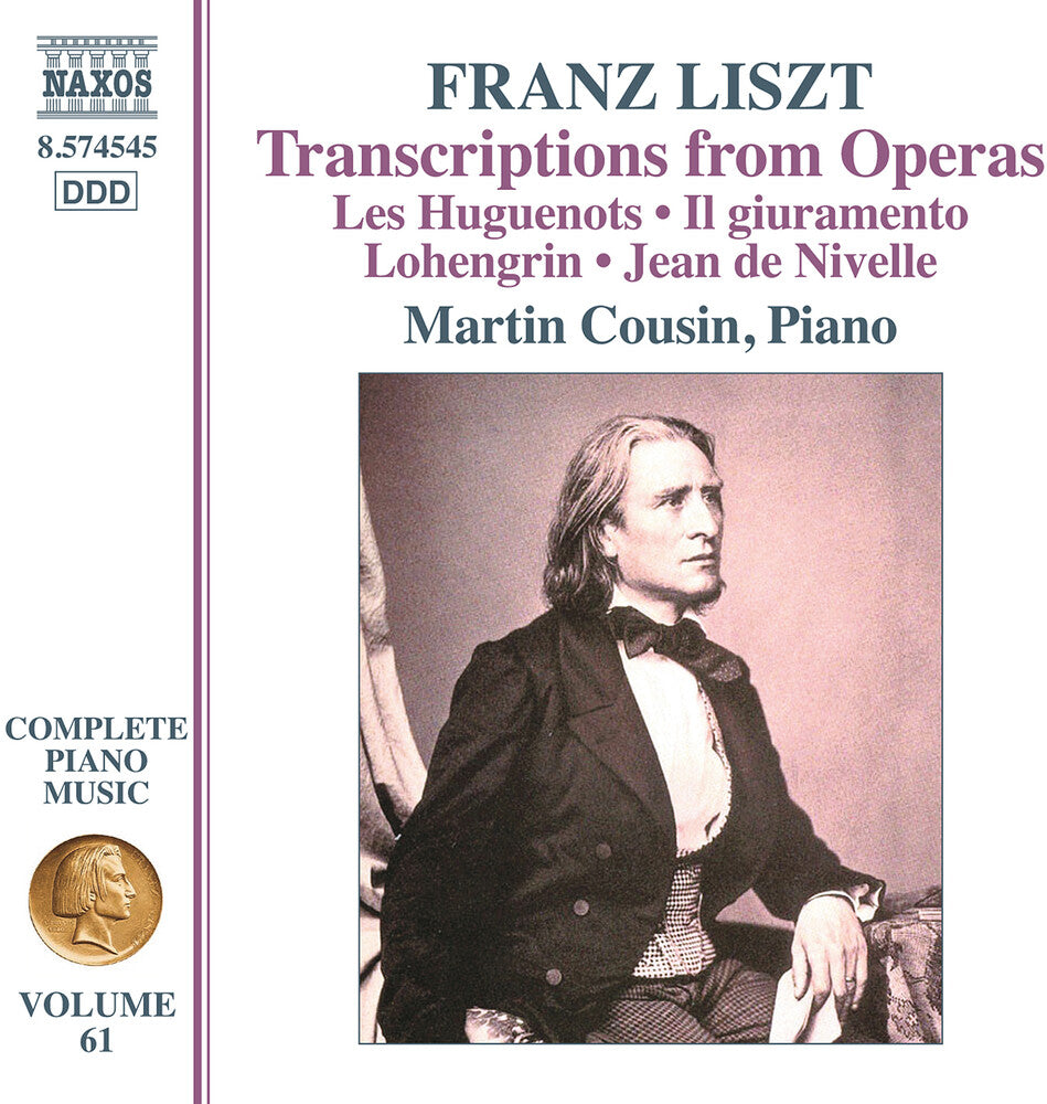 Liszt / Cousin - Complete Piano Music Vol. 61 - Opera Transcription Music CD