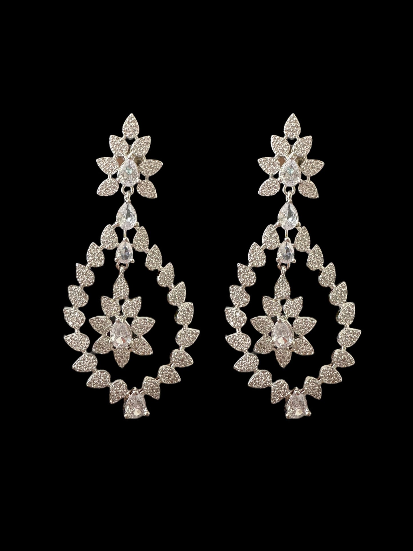 Cz earrings ( READY TO SHIP )