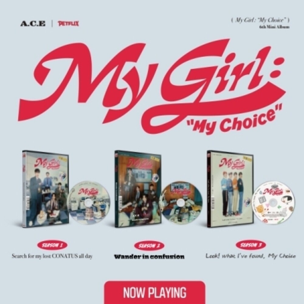 A.C.E - My Girl: My Choice (Stic) (Phob) (Phot) (Asia) Music CD