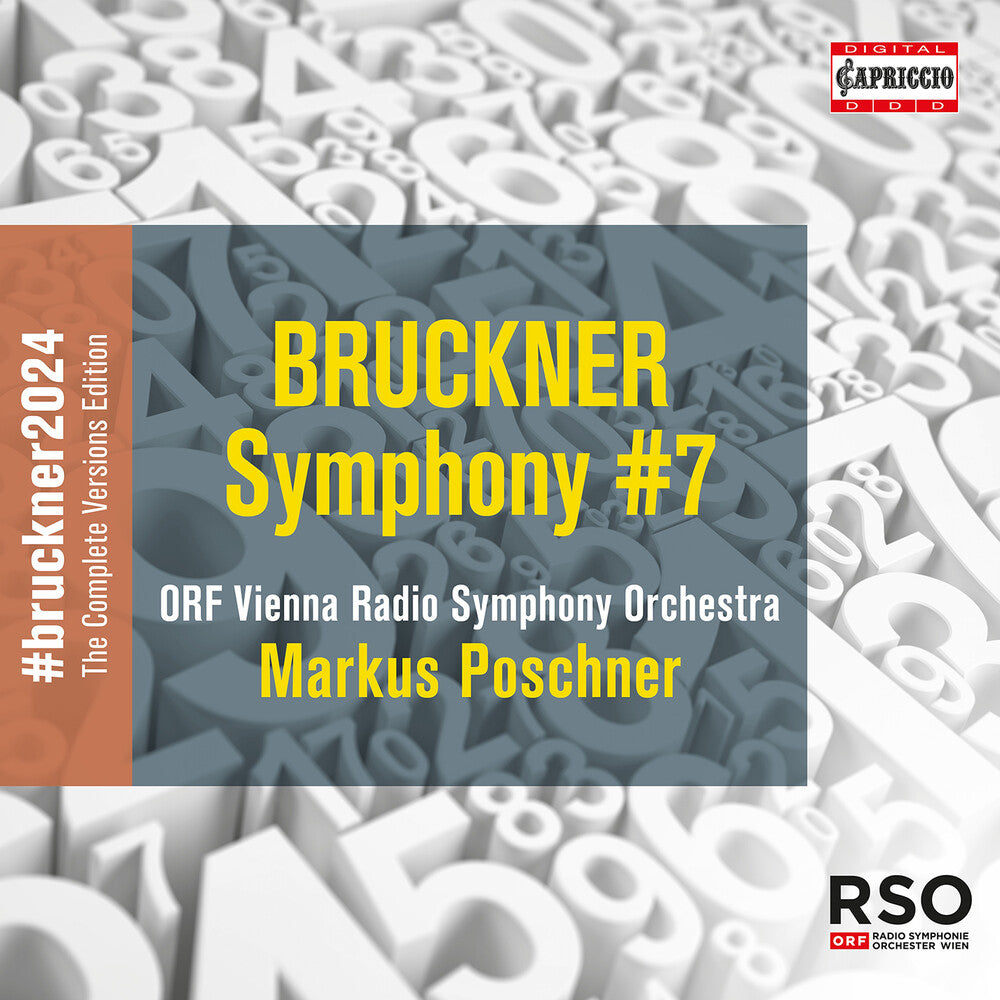 Bruckner / Orf Vienna Radio Symphony Orchestra - Symphony No. 7 Music CD