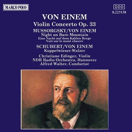 Von Einem / Edinger / North German Rso / Walter - Violin Concerto - Music CD