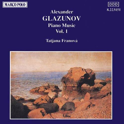 Glazunov / Franova - Piano Music 1 - Music CD