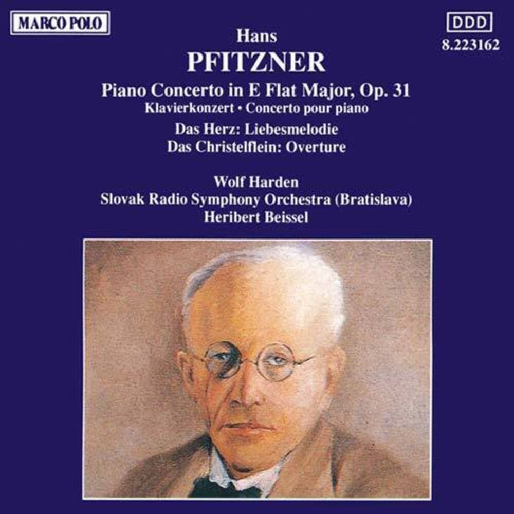 Pfitzner / Beissel / Csr So / Harden - Piano Concerto, Op 31 / Das Christelflein Overture Music CD
