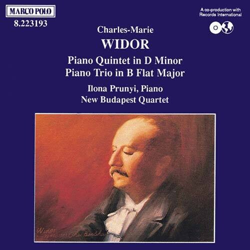 Widor / Prunyi / New Budapest Quartet - Piano Trio / Piano Quintet - Music CD