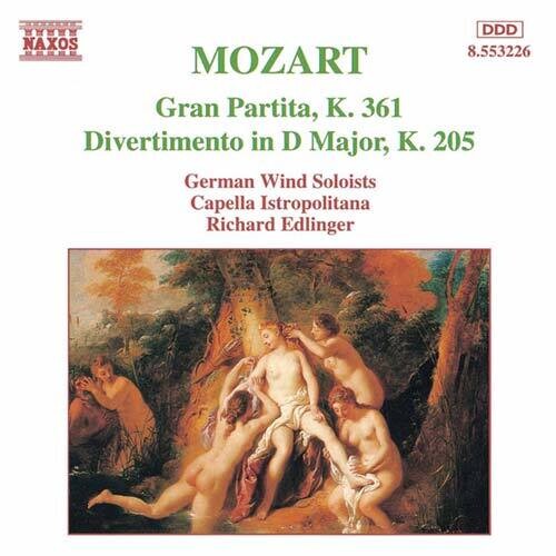 Mozart - Gran Partita & Divertimento , K.205 - Music CD