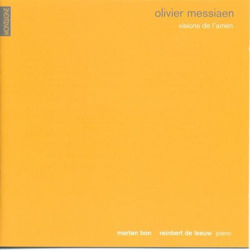 Messiaen / Bon / De Leeuw - Visions De L'amen - Music CD