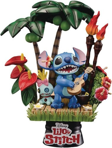 Beast Kingdom - Lilo & Stitch Ds-004 Stitch D-stage 6 In Statue - Collectibles
