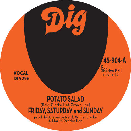Friday Saturday & Sunday - Potato Salad - Vinyl Record