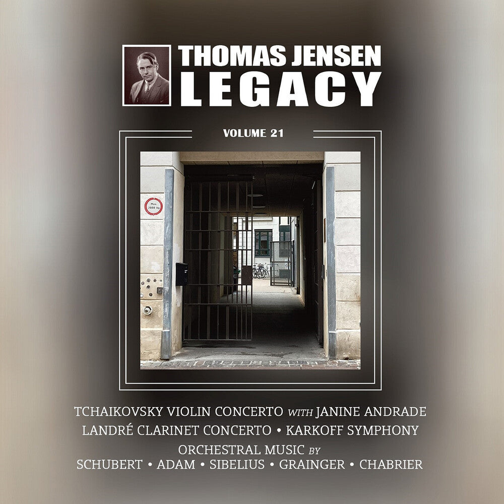 Adam / Chabrier / Tchaikovsky / Andrade - Thomas Jensen Legacy, Vol. 21 Music CD