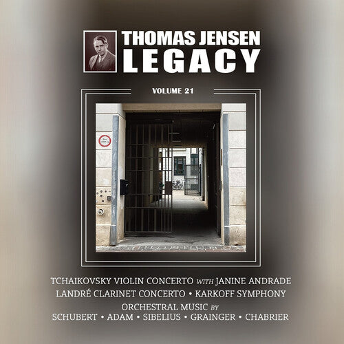 Adam / Chabrier / Tchaikovsky / Andrade - Thomas Jensen Legacy, Vol. 21 - Music CD