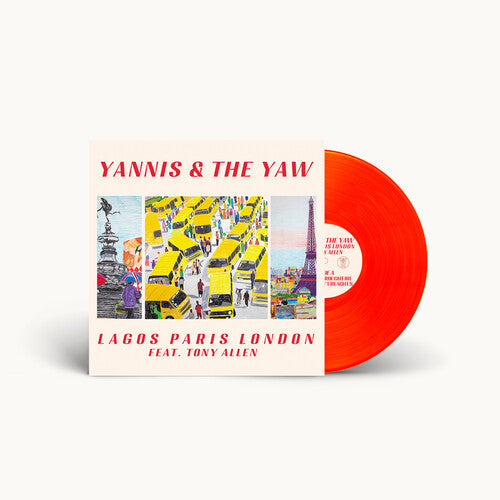 Yannis & The Yaw - Lagos Paris London - Red - Vinyl Record