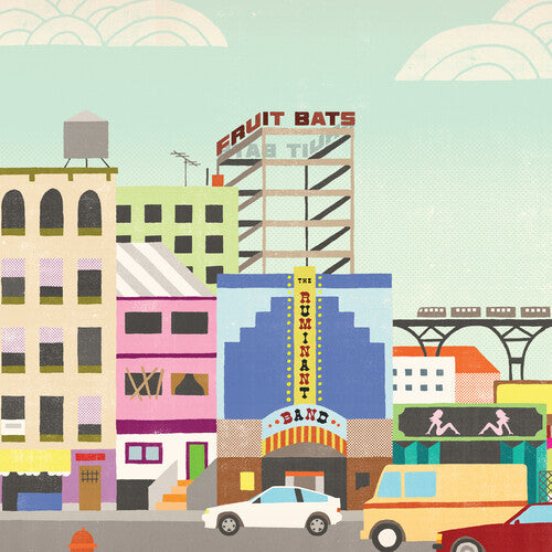 Fruit Bats - Ruminant Band - Pink - Vinyl Record