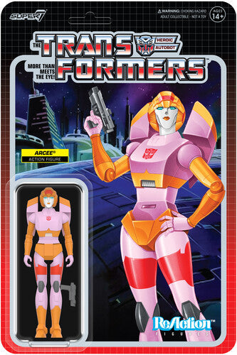 Transformers Reaction Figures Wave 08 - Arcee (pin - Transformers Reaction Figures Wave 08 - Arcee (pin - Collectibles
