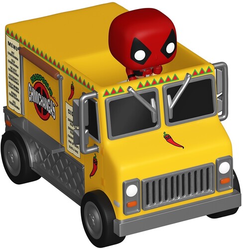 Bitty Pop Ride Marvel Deadpool - Bitty Pop Ride Marvel Deadpool With Chimichanga - Collectibles