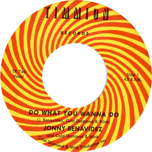 Benavidez,jonny / Cold Diamond & Mink - Do What You Wanna Do - Vinyl Record
