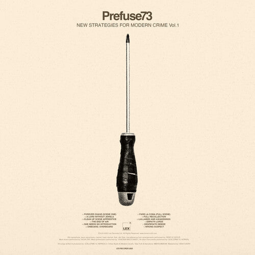 Prefuse 73 - New Strategies For Modern Crime Vol. 1 - Music CD